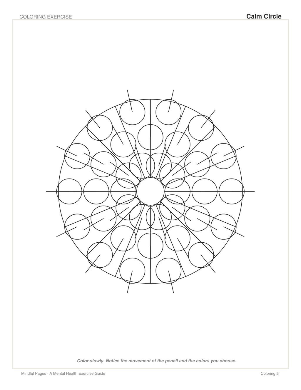 100-Page Brain Exercises: Coloring, Drawing & Logic – Digital Download