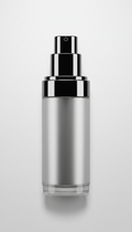 Facial Serum with Silver Accents Glass